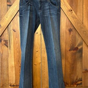 Hudson Jeans Dark Blue Flare Women's Jeans